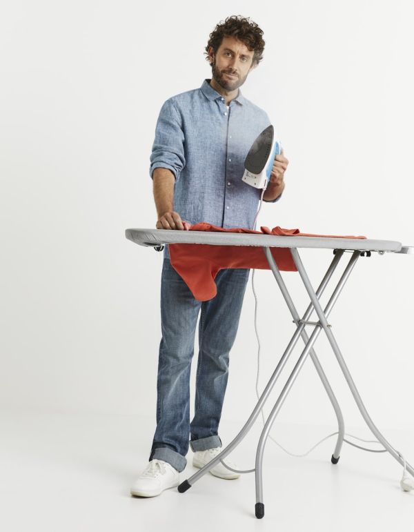 Chemise regular 100% lin