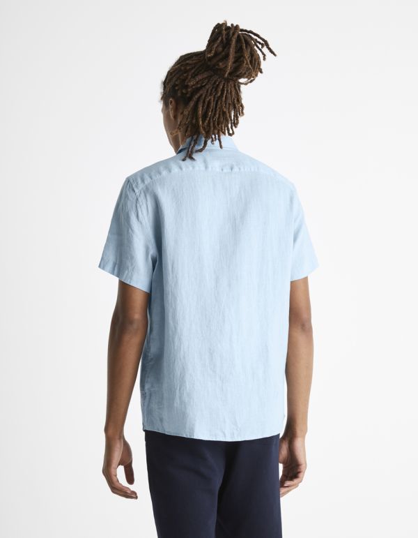 Chemise regular 100% lin