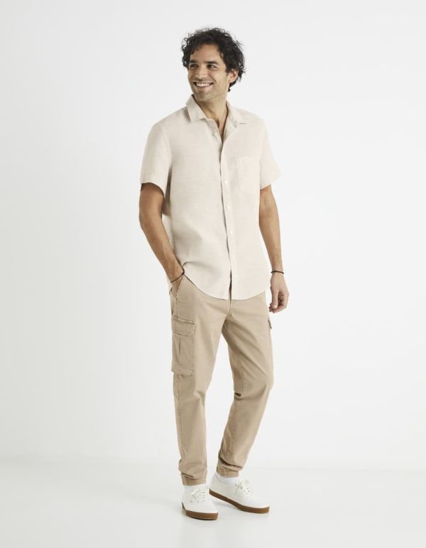 Chemise regular 100% lin