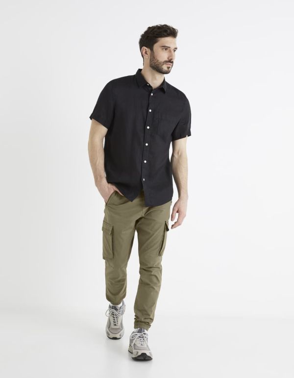Chemise regular 100% lin