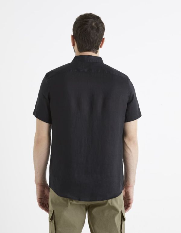 Chemise regular 100% lin