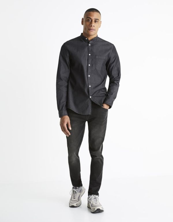 Chemise regular en jean