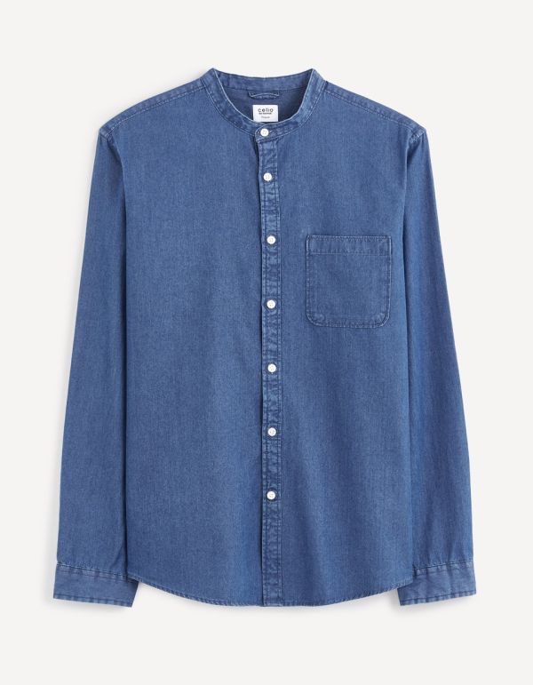Chemise regular en jean