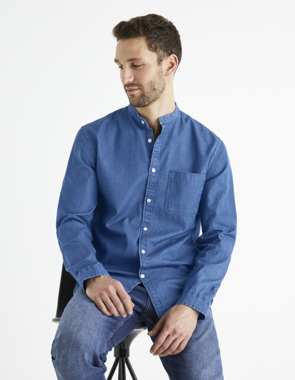 Chemise regular en jean