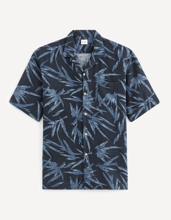 Chemise regular hawaïenne