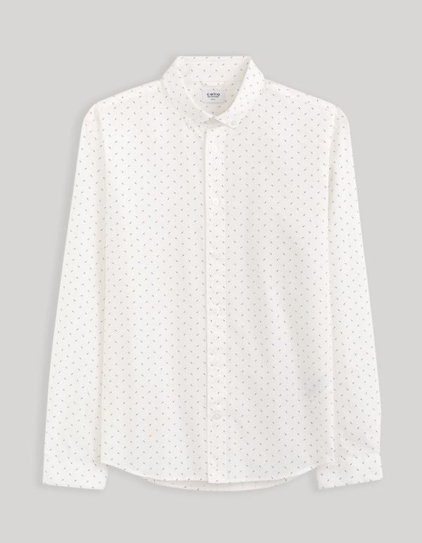 Chemise slim 100% coton