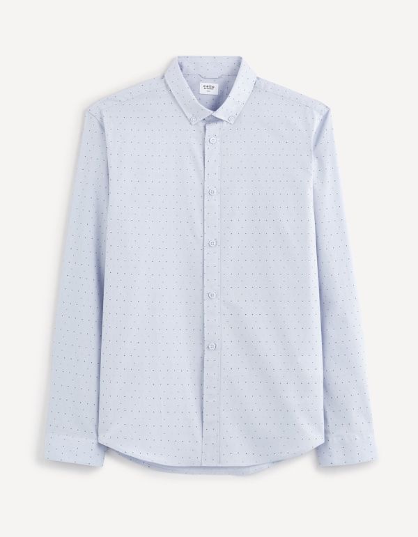 Chemise slim 100% coton