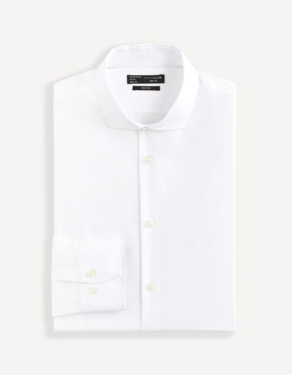 Chemise slim repassage facile