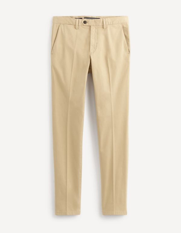 Chino slim coton