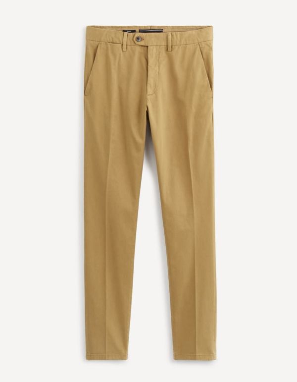 Chino slim coton