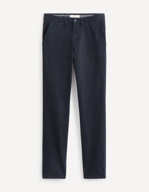 Chino straight coton stretch