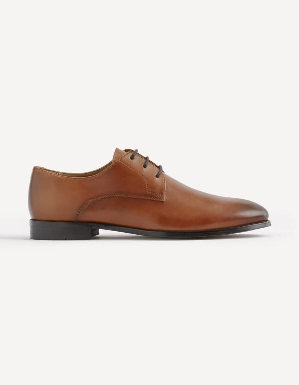 Derbies en cuir
