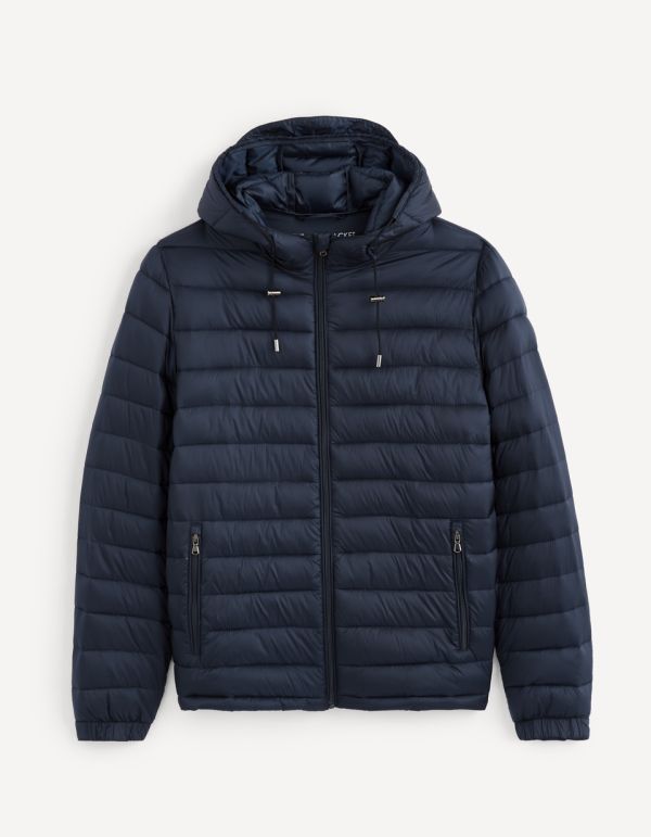 Doudoune light à capuche déperlante