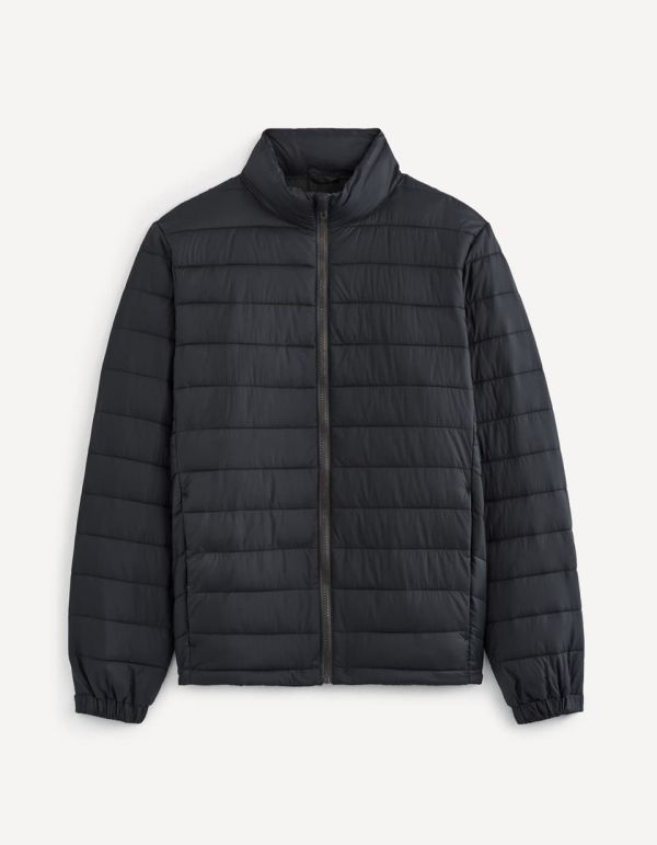 Doudoune light déperlante col montant