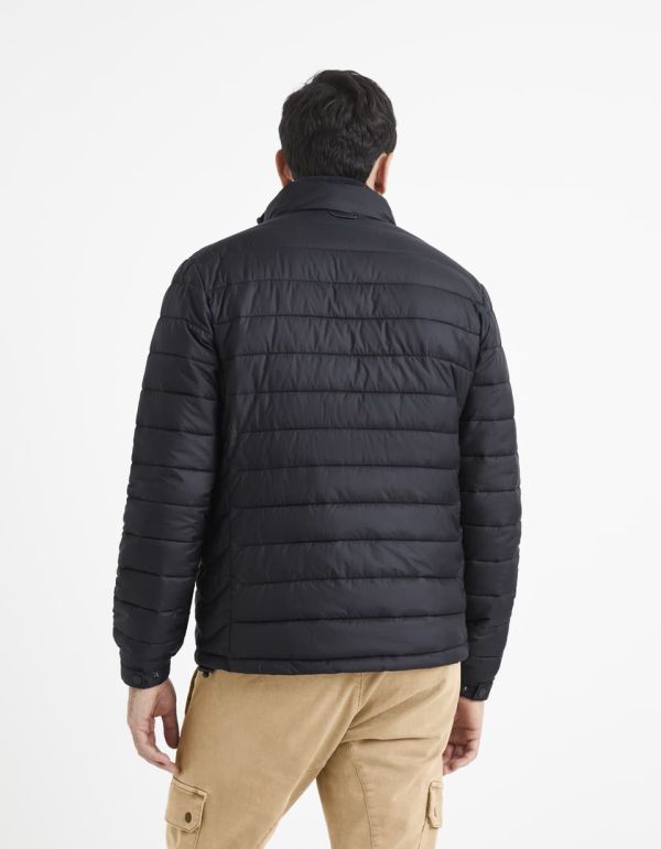 Doudoune light déperlante col montant