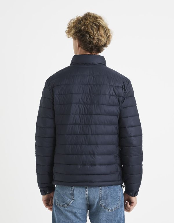 Doudoune light déperlante col montant