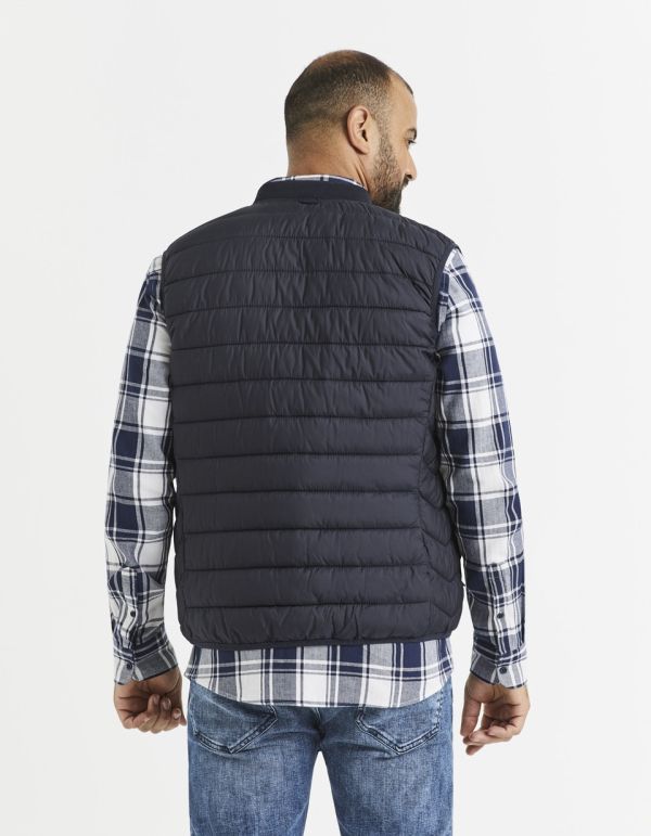 Doudoune light sans manches déperlante