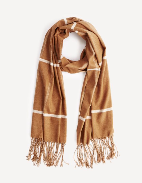 Echarpe grands carreaux