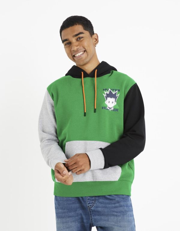 Hunter x Hunter - Sweat à capuche tricolore