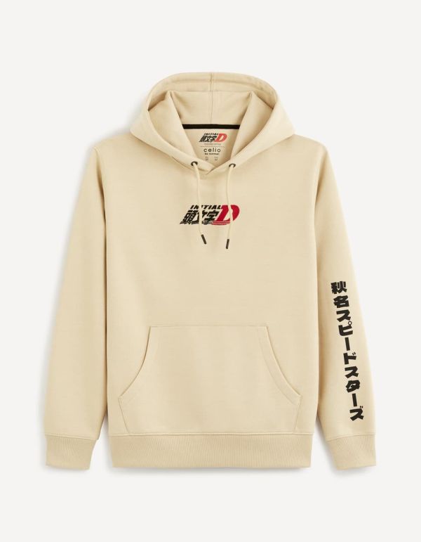 Initial D - Sweat beige