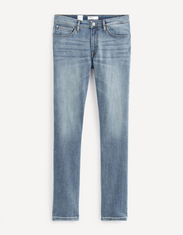 Jean C15 straight coton bio 3 longueurs