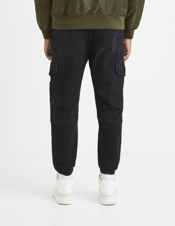 Jean jogging avec poches cargo