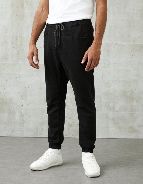 Jean jogging - noir
