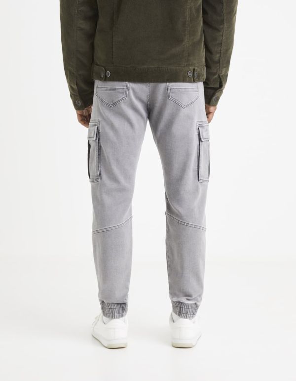 Jean jogging poches cargo