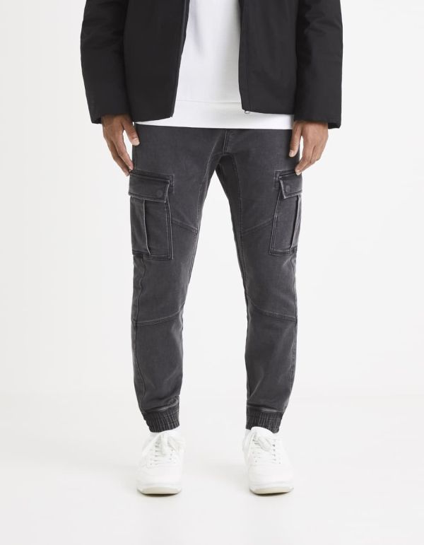 Jean jogging poches cargo