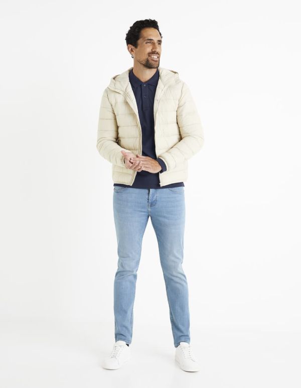 Jean slim C25 powerflex - bleu bleached