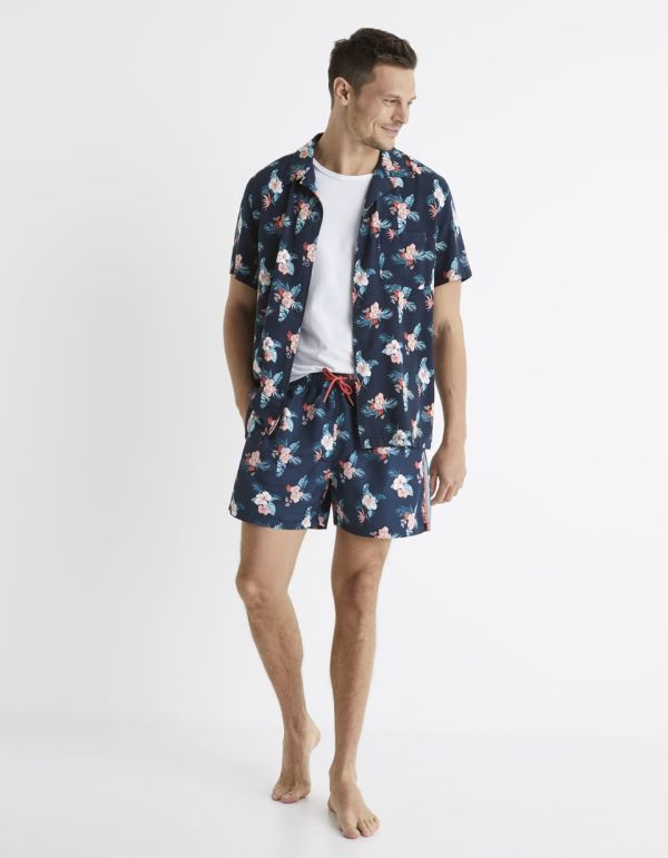 Maillot de bain imprimé tropical