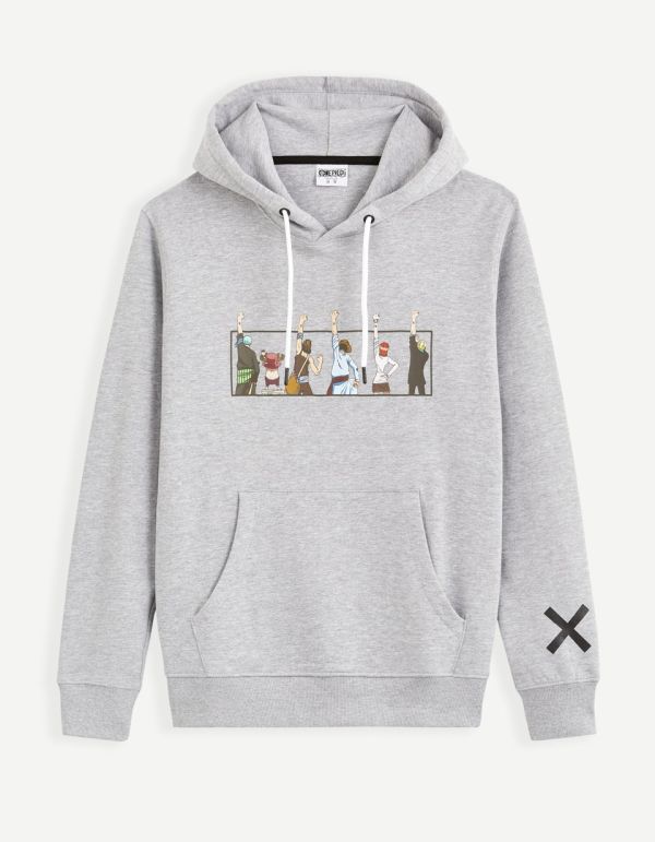 One Piece - Sweat gris