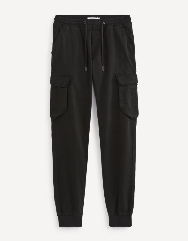 Pantalon cargo coton mélangé