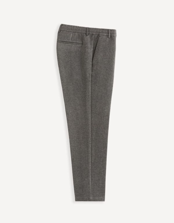 Pantalon de costume ALICIA slim - gris