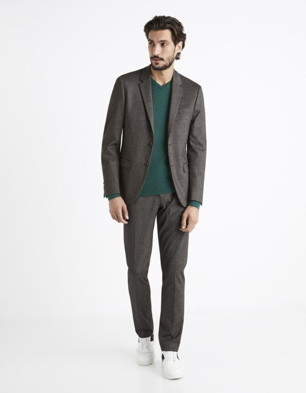 Pantalon de costume MAGLIA slim - gris