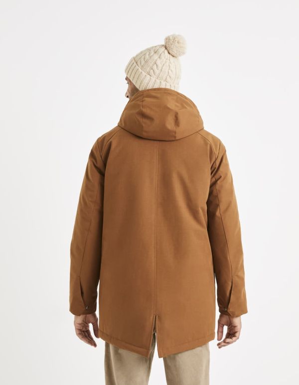 Parka déperlante à capuche ultra-chaude