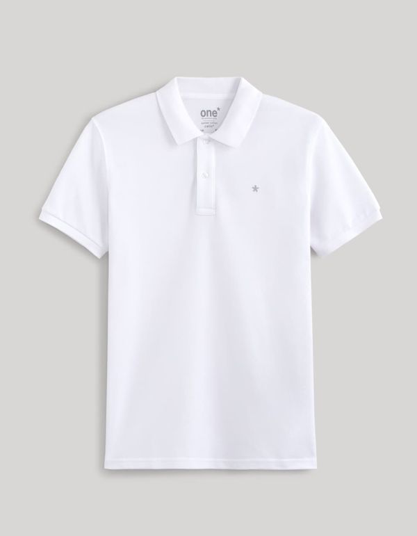Polo manches 100% coton Supima
