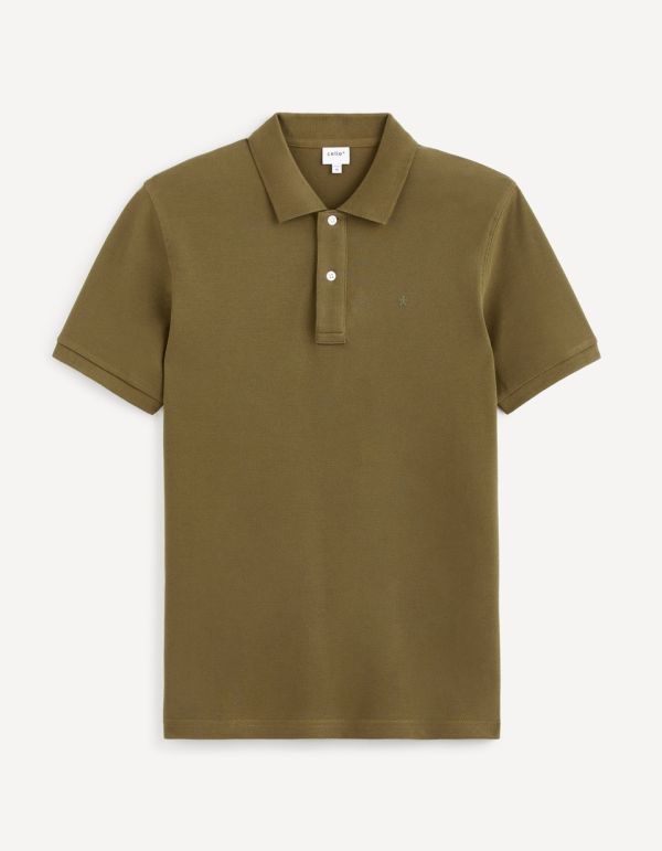 Polo manches 100% coton Supima