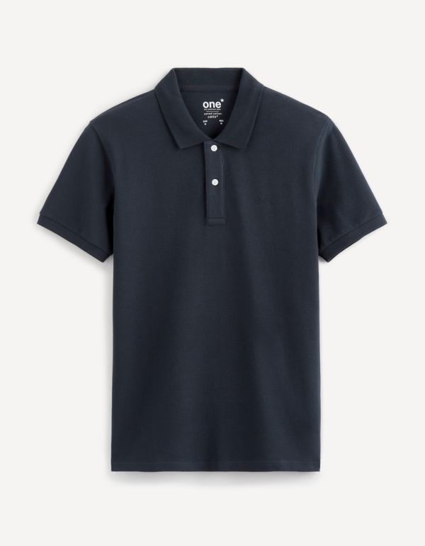 Polo manches 100% coton Supima