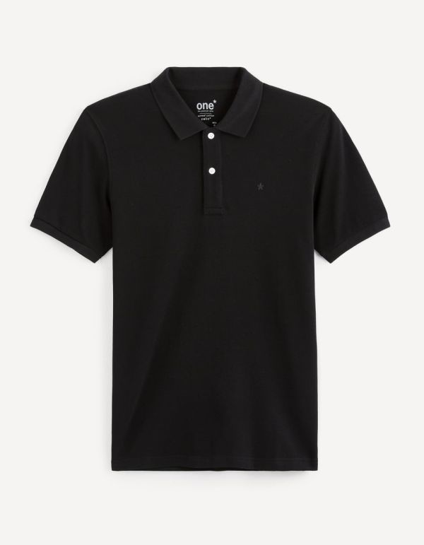 Polo manches 100% coton Supima