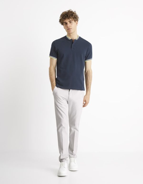 Polo piqué 100% coton - marine
