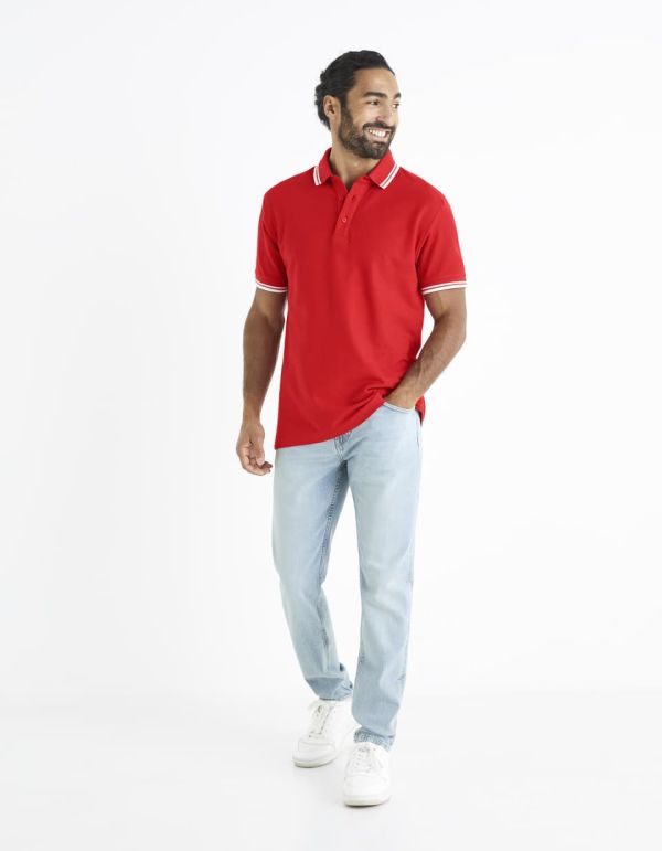 Polo piqué 100% coton