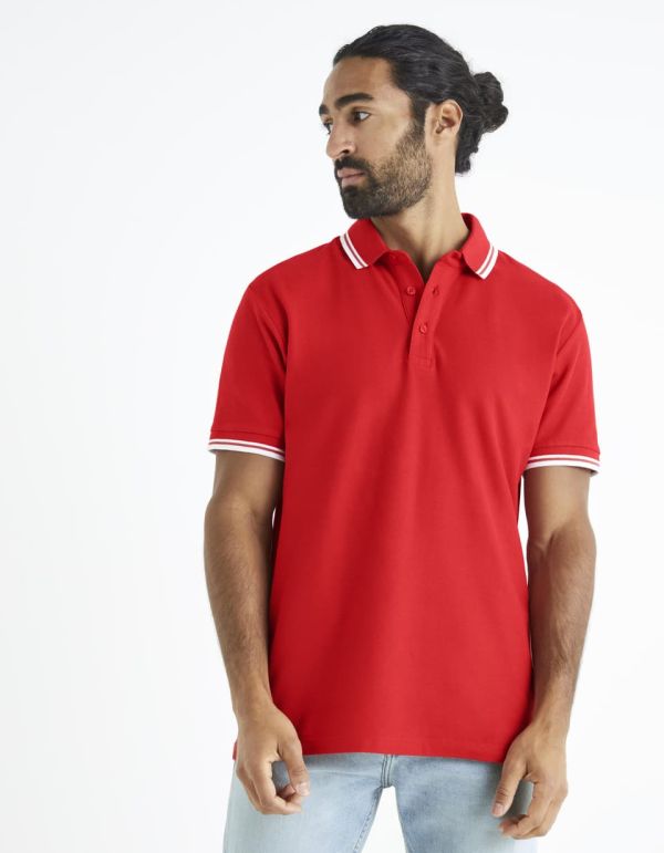 Polo piqué 100% coton
