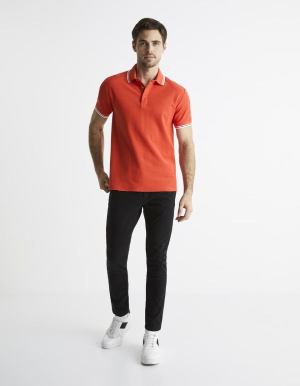 Polo piqué 100% coton
