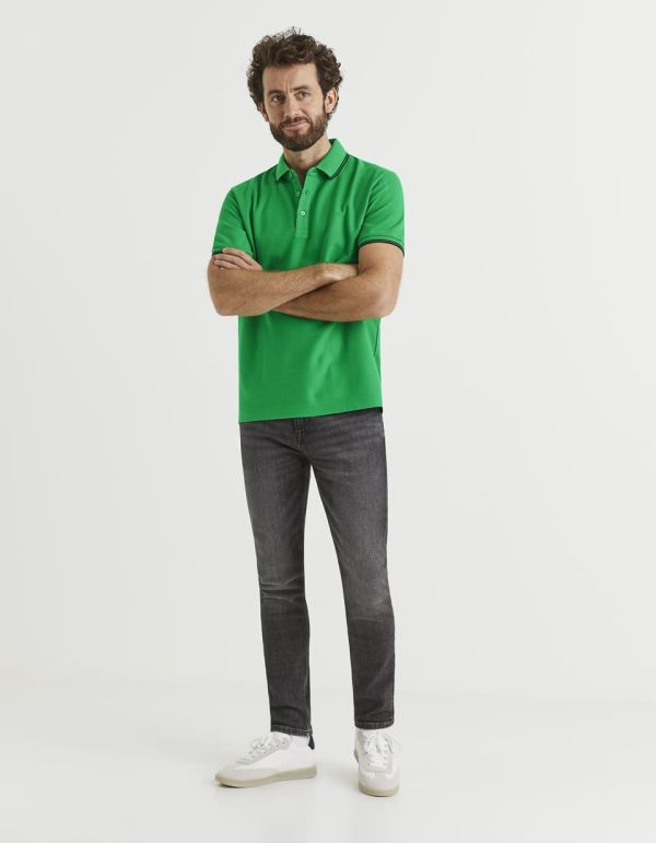 Polo piqué 100% coton