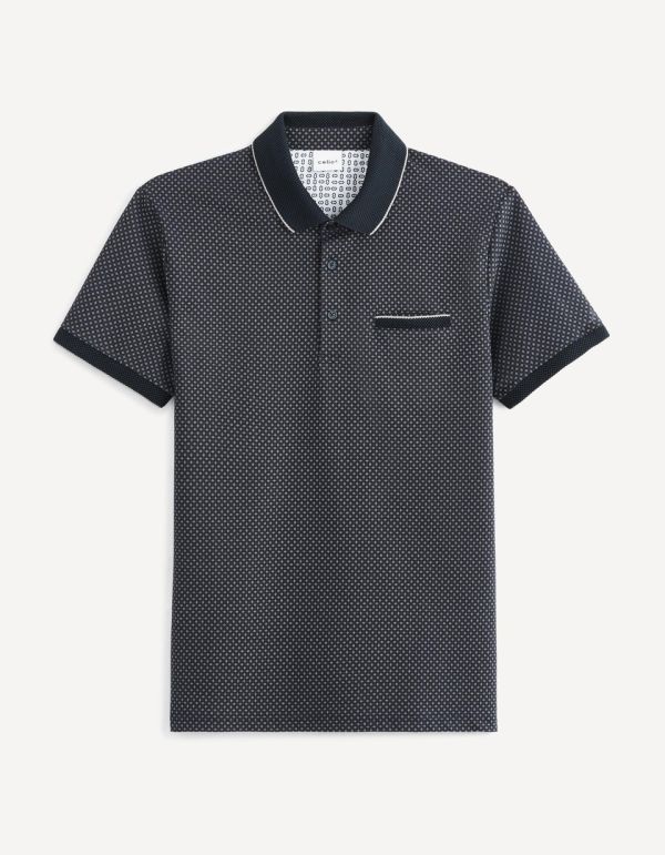 Polo piqué coton mélangé