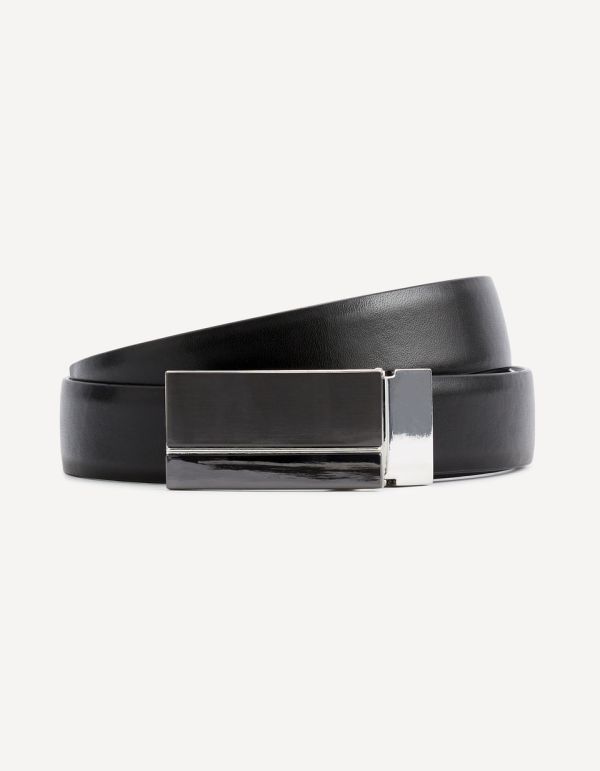 Ceinture 100% cuir réversible