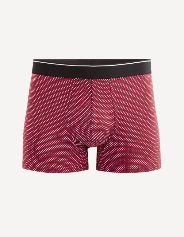 Boxer coton stretch imprimé