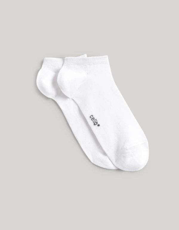 Chaussettes courtes en coton mélangé
