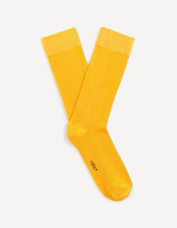 Chaussettes hautes en coton premium supima